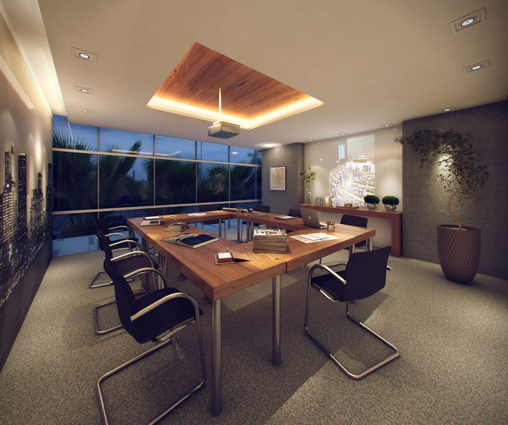 Sala de reunião moderna e automatizada dá um grande diferencial a sua empresa